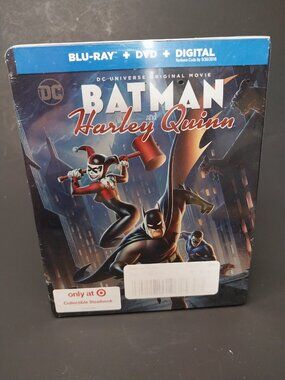 Batman and Harley Quinn Steelbook